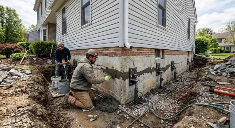 Basement Foundation Repair in Hurst, TX