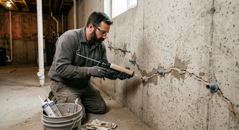 Basement Foundation Repair in Lewisville, TX