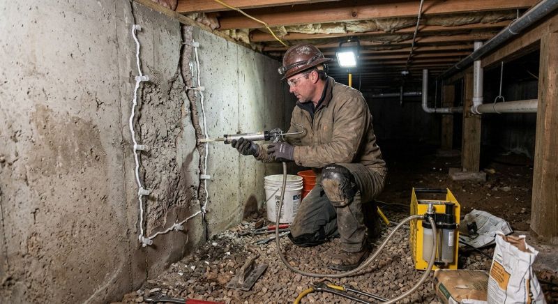 Basement Foundation Repair in Little Elm, TX