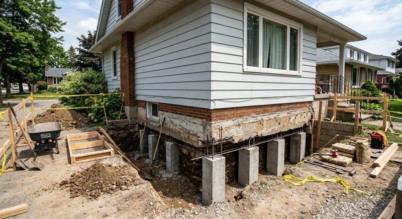 Basement Underpinning in Southlake, TX