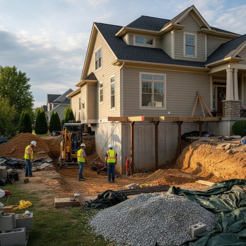 Building Foundation Repair in Haltom City, TX