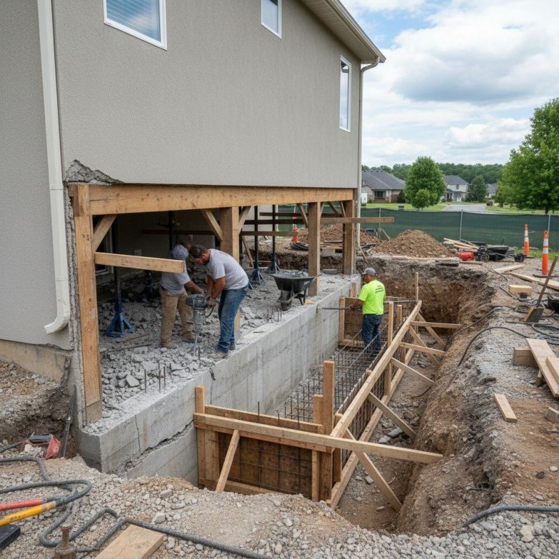 Building Foundation Repair in Keller, TX