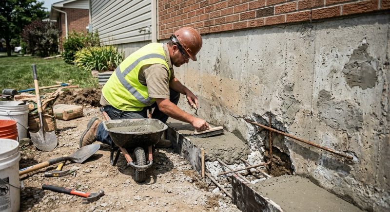 Concrete Foundation Repair in Arlington, TX