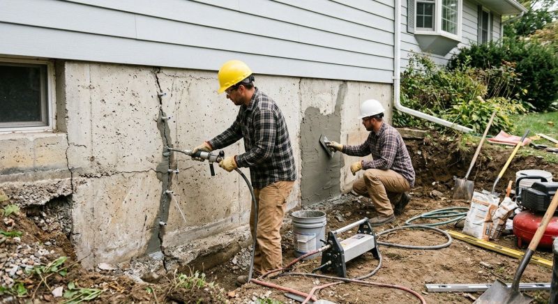 Concrete Foundation Repair in Denton, TX