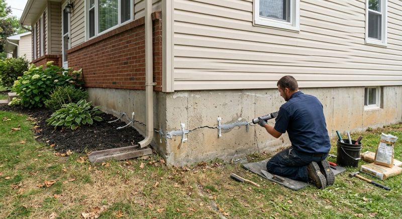 Cracked Foundation Repair in Arlington, TX