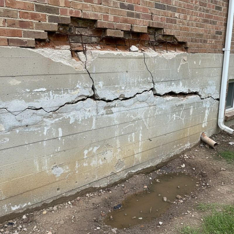 Cracked Foundation Repair in Colleyville, TX