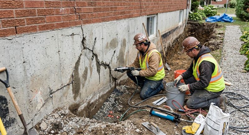 Cracked Foundation Repair in Grapevine, TX