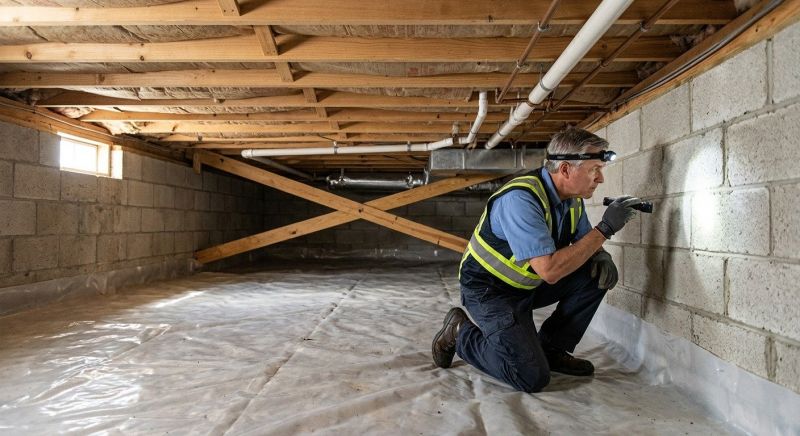 Crawl Space Leveling in Southlake, TX