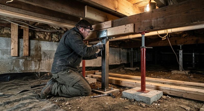 Crawlspace Structural Repair in Southlake, TX
