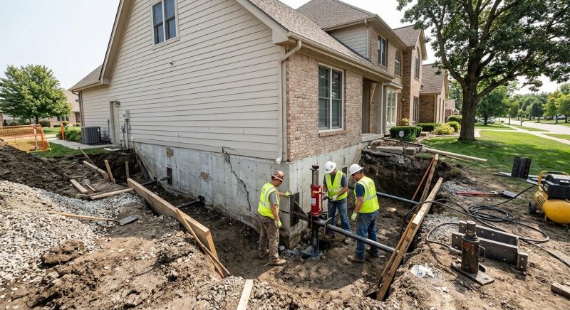 Exterior Foundation Repair in Southlake, TX