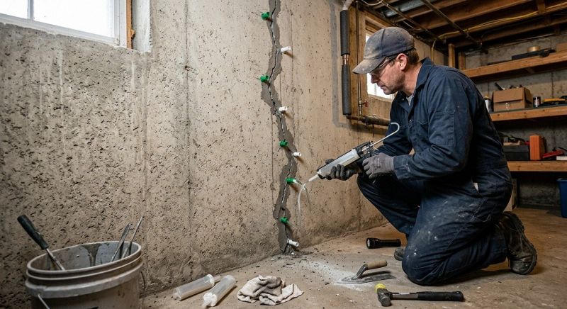 Foundation Crack Repair in Irving, TX