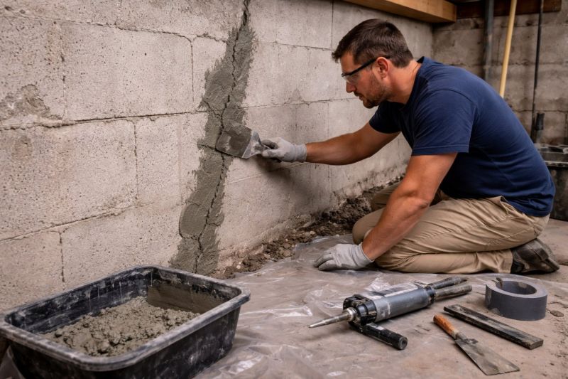 Foundation Crack Repair in Richardson, TX