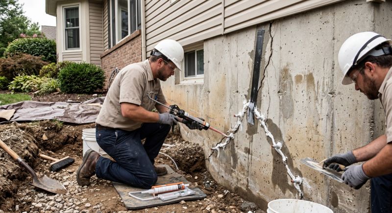 Foundation Crack Sealing in Southlake, TX