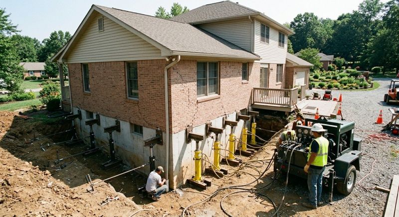 Foundation Jacking in Duncanville, TX