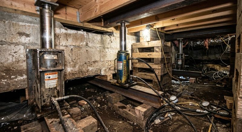Foundation Jacking in Fort Worth, TX