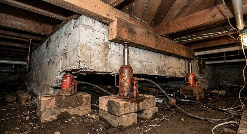 Foundation Jacking in Fort Worth, TX