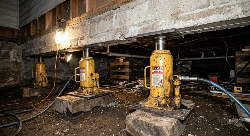 Foundation Jacking in Haltom City, TX