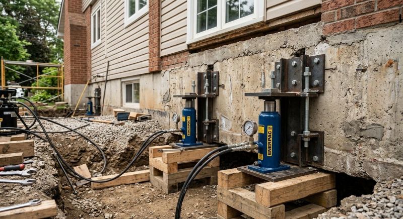 Foundation Jacking in Irving, TX