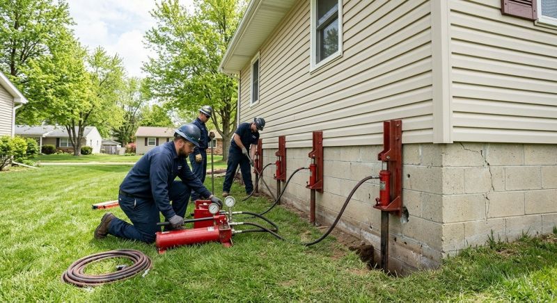 Foundation Jacking in Little Elm, TX