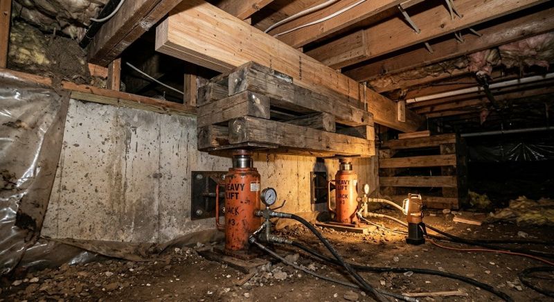 Foundation Jacking in Tarrant County, TX