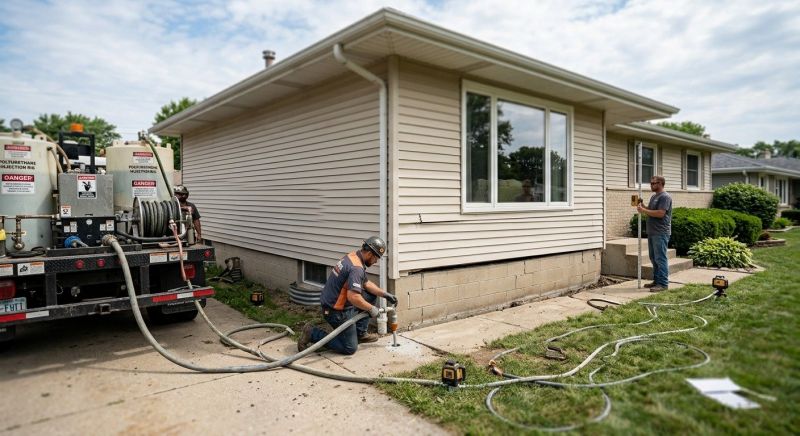 Foundation Lifting in Argyle, TX