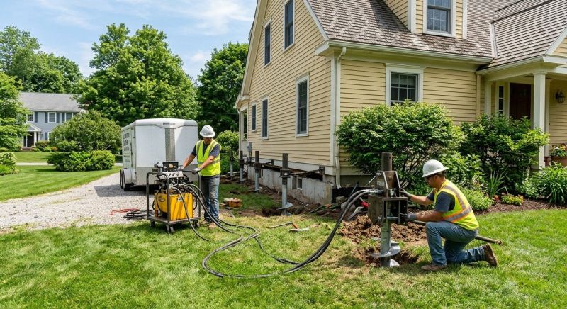 Foundation Lifting in Carrollton, TX