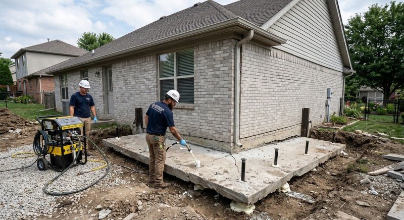 Foundation Lifting in Carrollton, TX