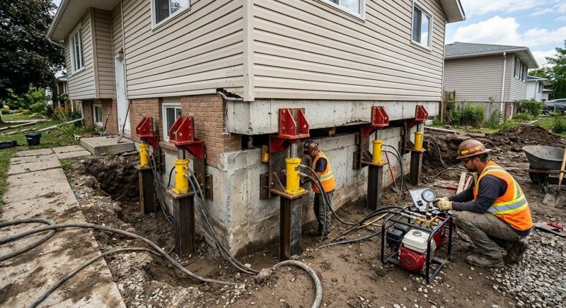Foundation Lifting in Irving, TX