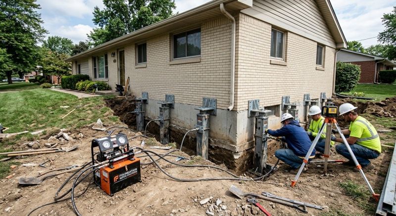 Foundation Pier Leveling in Southlake, TX