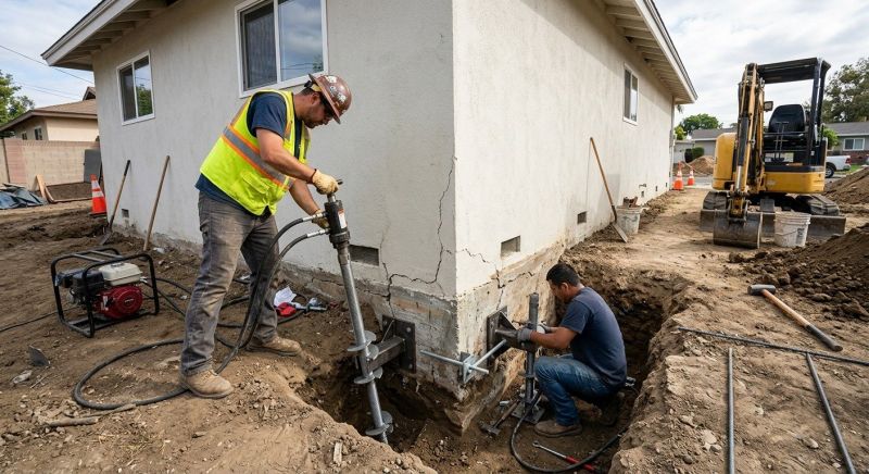 Foundation Stabilizing in Arlington, TX