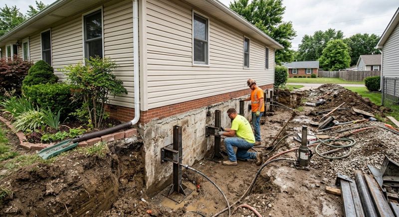 Foundation Stabilizing in Carrollton, TX
