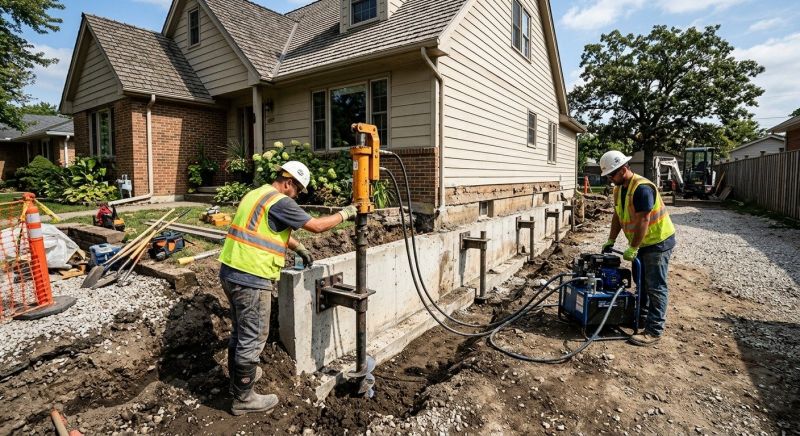 Foundation Stabilizing in Justin, TX