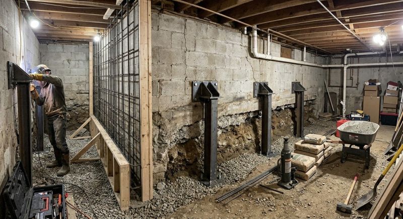 Foundation Stabilizing in Justin, TX