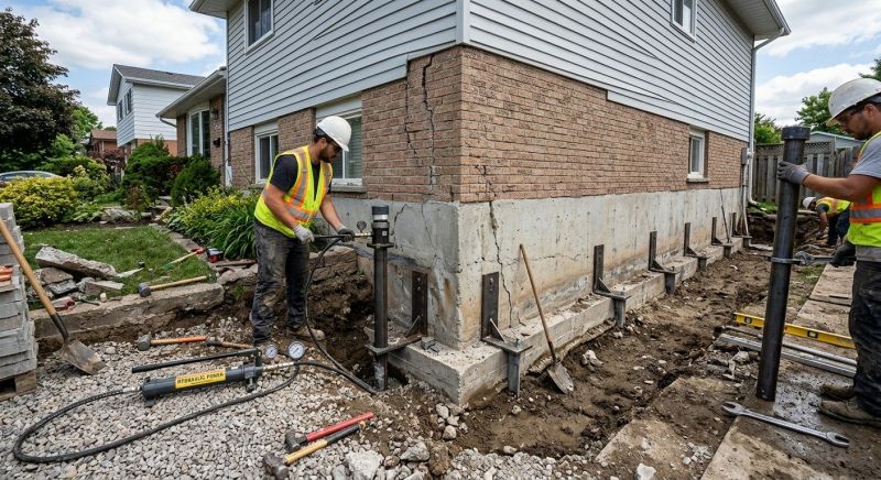 Foundation Stabilizing in Krum, TX