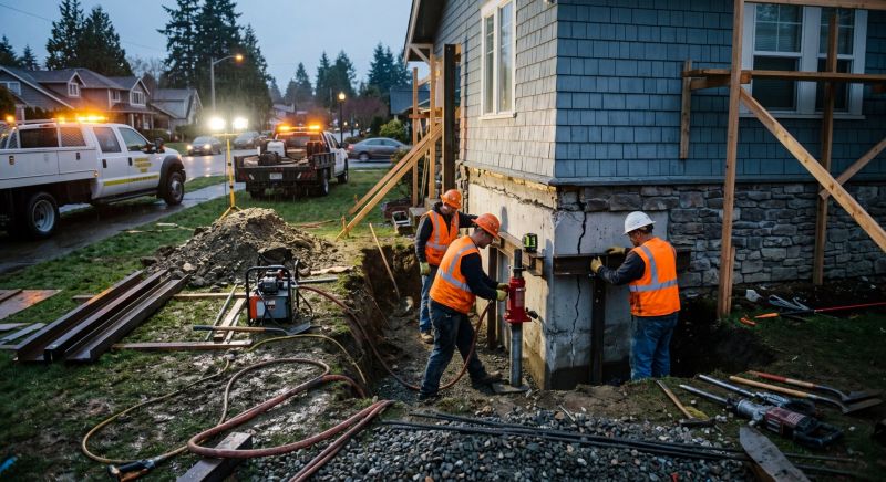 Foundation Stabilizing in Lake Dallas, TX