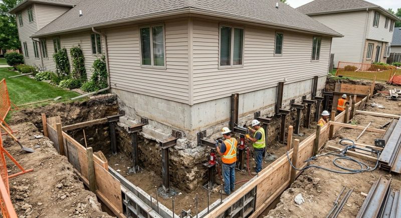 Foundation Underpinning in Southlake, TX