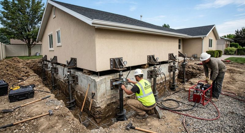 Home Foundation Leveling in Justin, TX