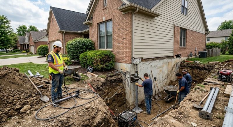 House Foundation Repair in Addison, TX