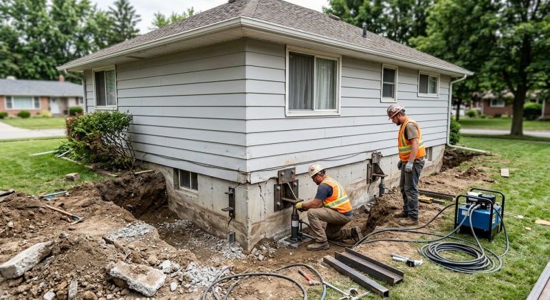House Foundation Repair in Hurst, TX