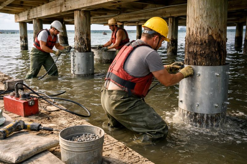 Piling Repair in Lake Dallas, TX