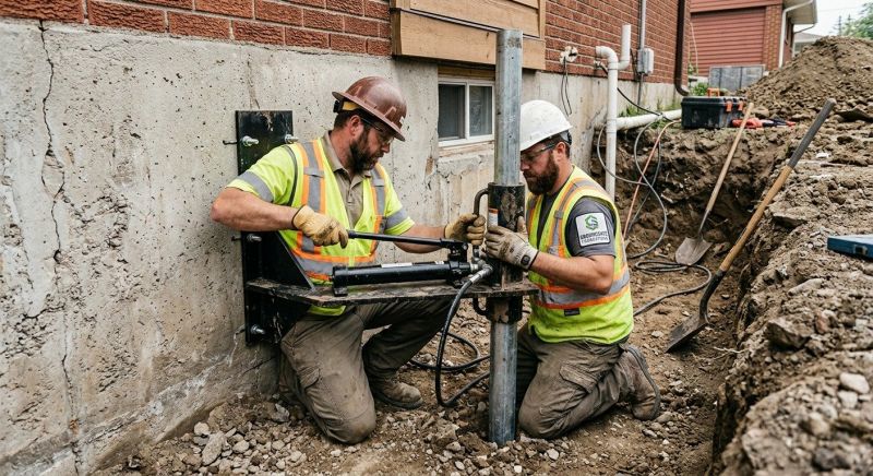 Settling Foundation Service in Azle, TX