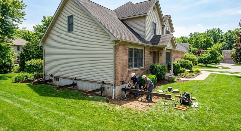 Settling Foundation Service in Grand Prairie, TX