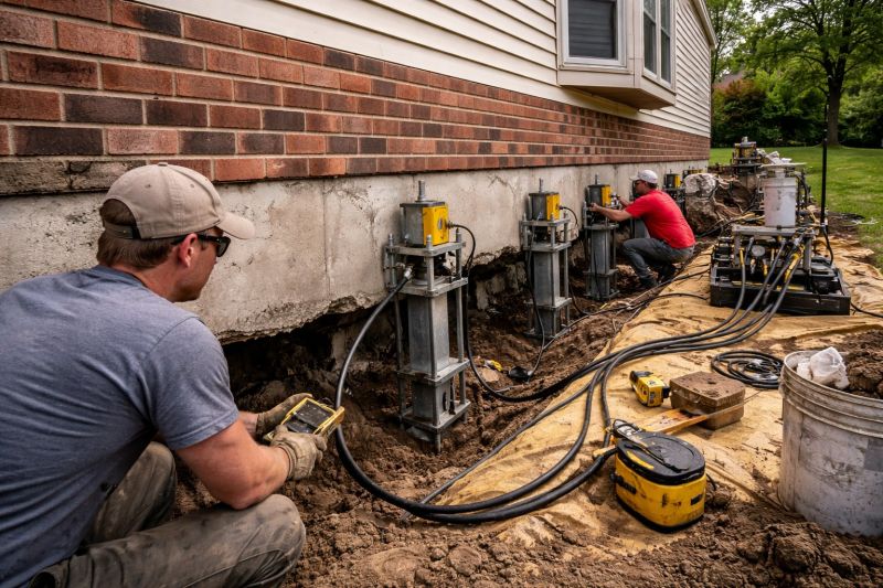 Settling Foundation Service in Ponder, TX