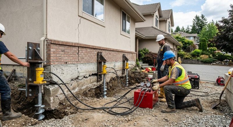 Sinking Foundation Lifting in Southlake, TX