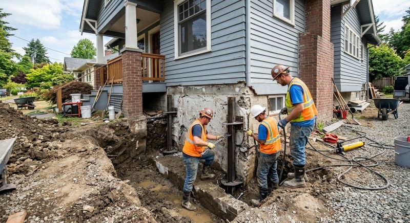 Sinking Foundation Repair in Southlake, TX