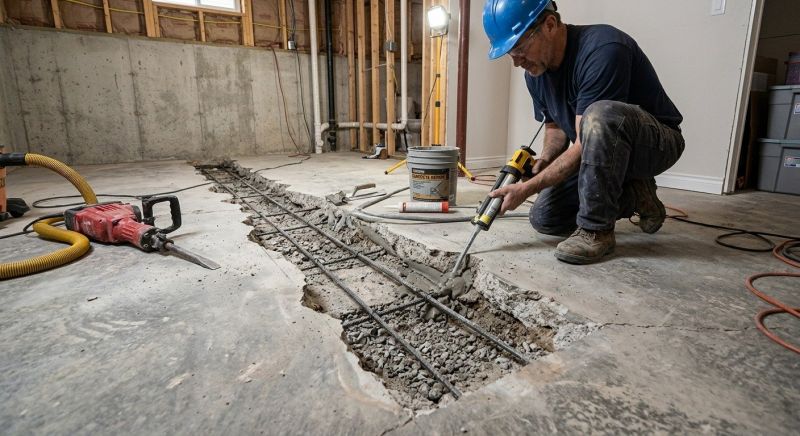 Slab Foundation Repair in Southlake, TX