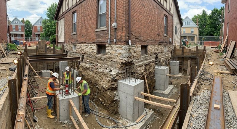 Structural Underpinning in Southlake, TX