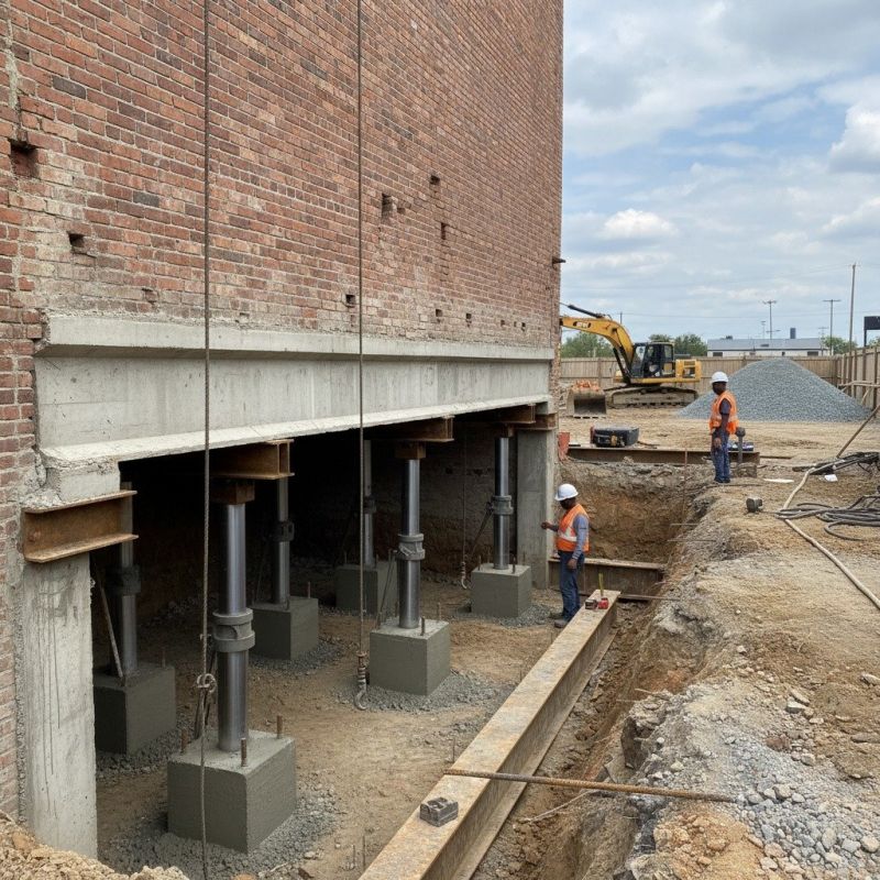 Structural Underpinning in Southlake, TX