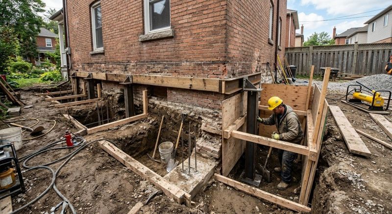 Structural Underpinning in Southlake, TX